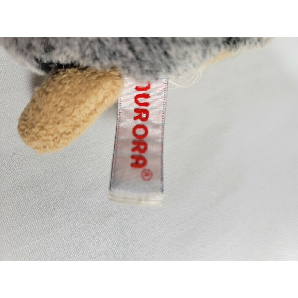 Aurora World 7-Inch Hedgehog Plush Gray‎ and tan - Picture 6 of 7